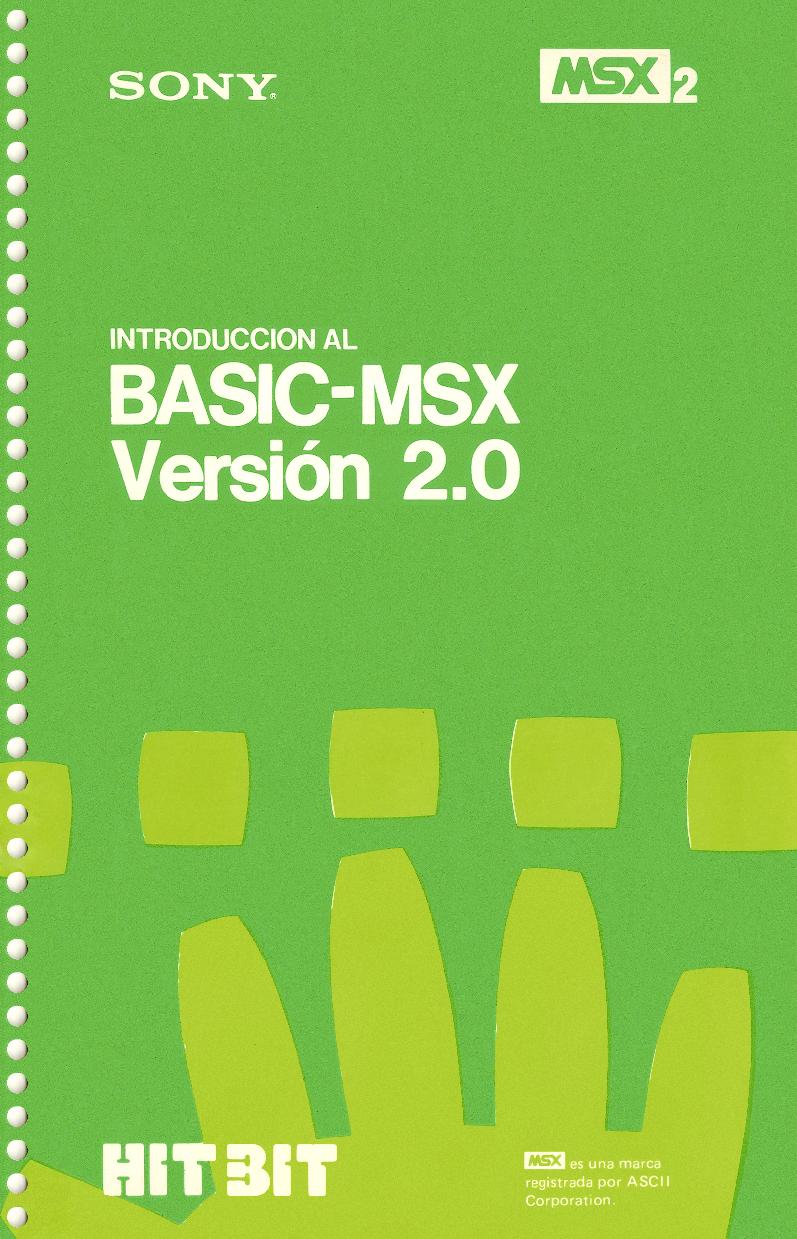Introducción al BASIC-MSX Versión 2.0 – MSXBlog